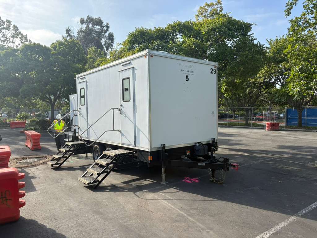 construction portable restroom trailer rental texas 7. The Lavatory Texas