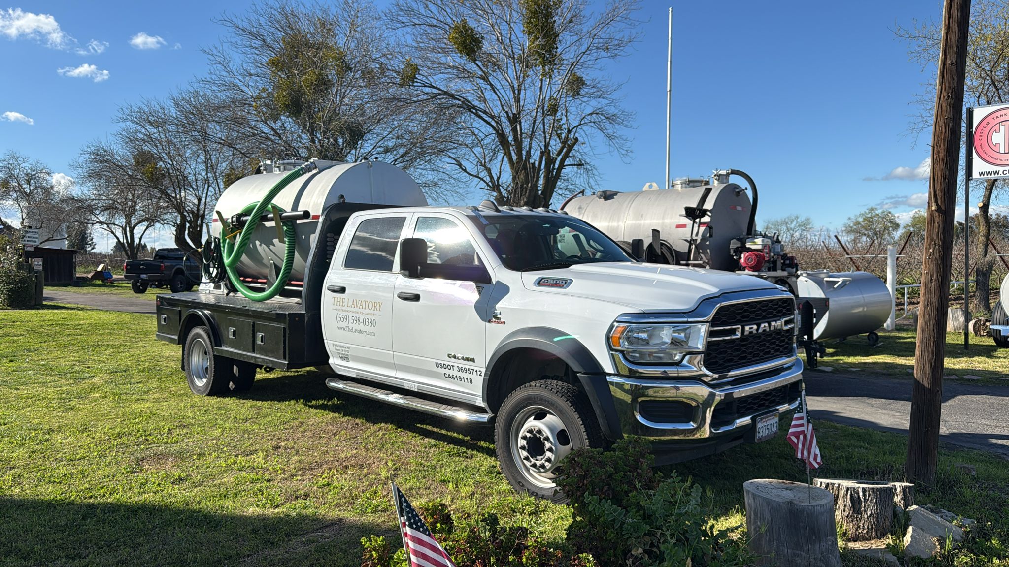 Texas combo trailer rentals — The Lavatory Texas luxury fleet