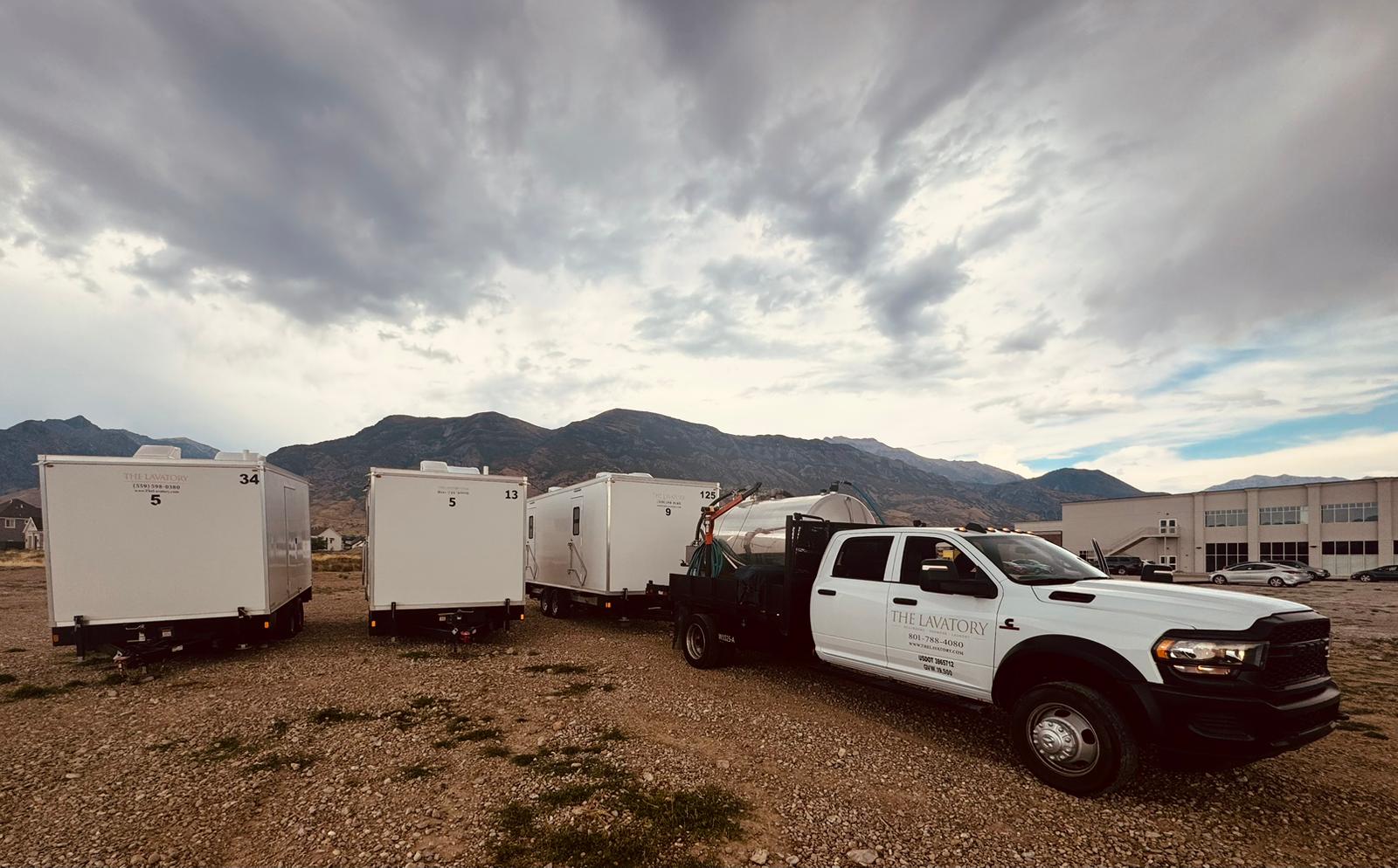 Real camping & glamping deployment by The Lavatory Texas