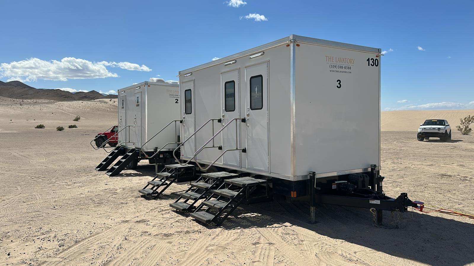 Real camping & glamping deployment by The Lavatory Texas