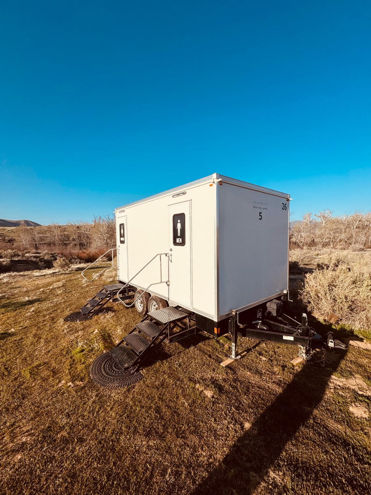 Real camping & glamping deployment by The Lavatory Texas