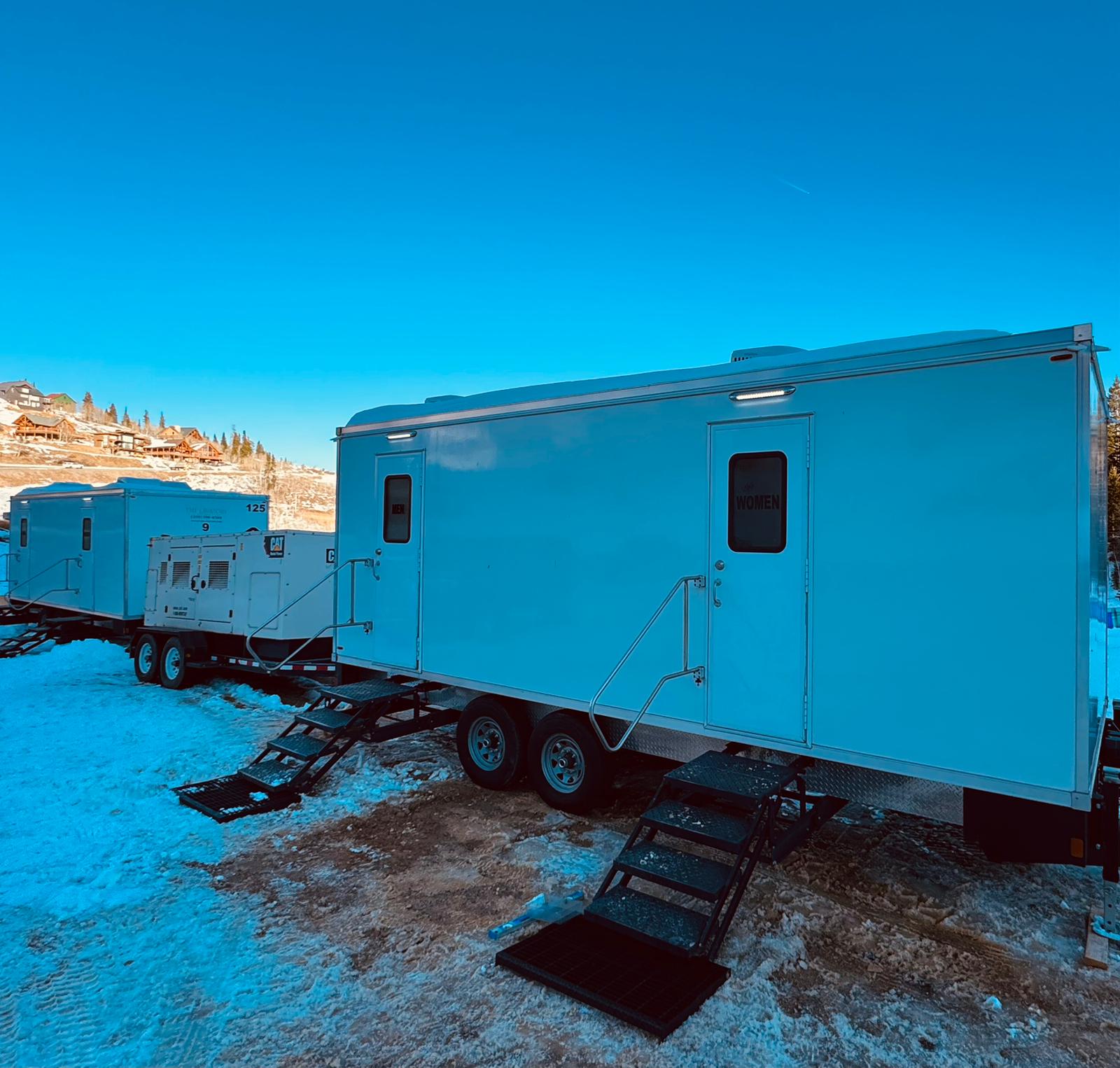 Real camping & glamping deployment by The Lavatory Texas