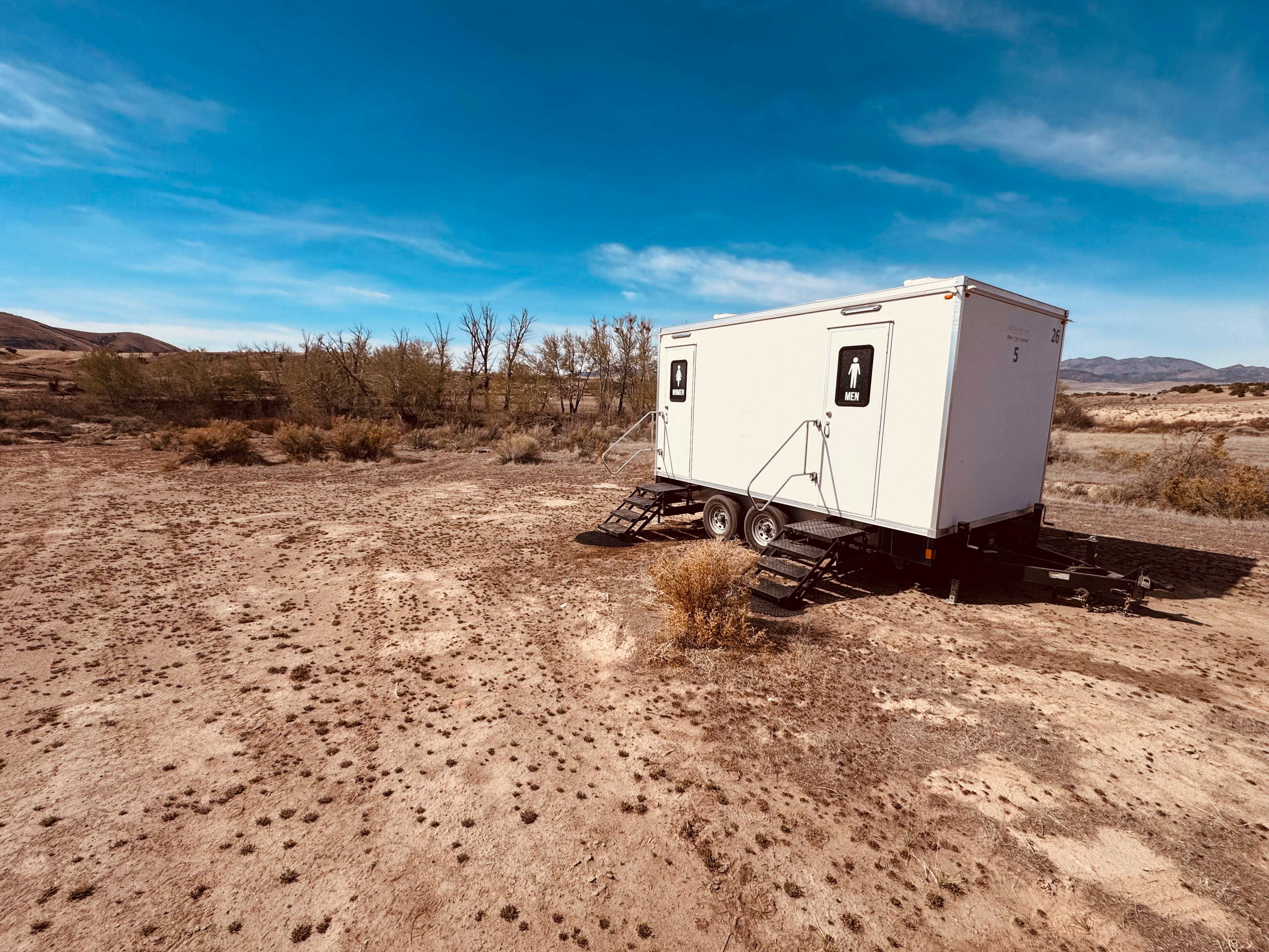 Real camping & glamping deployment by The Lavatory Texas