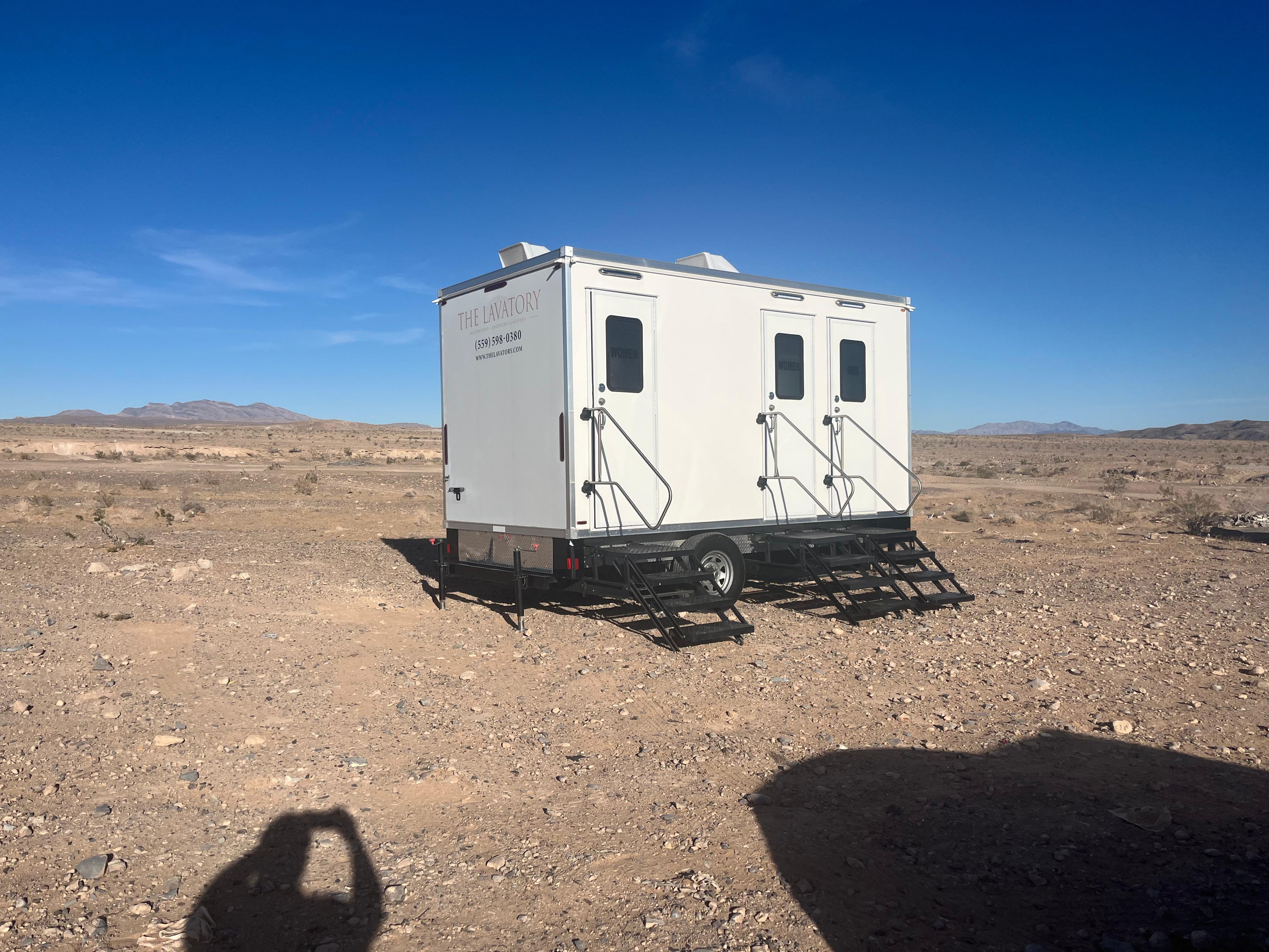 Real camping & glamping deployment by The Lavatory Texas
