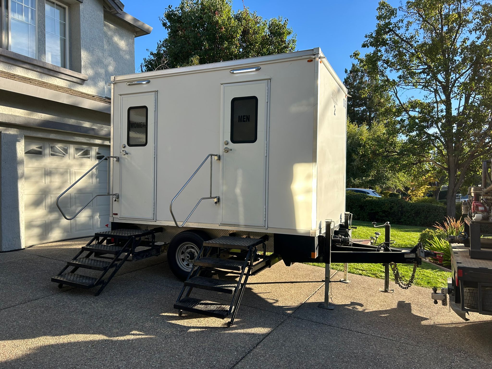 The Lavatory Texas Residential Use luxury restroom trailer deployment