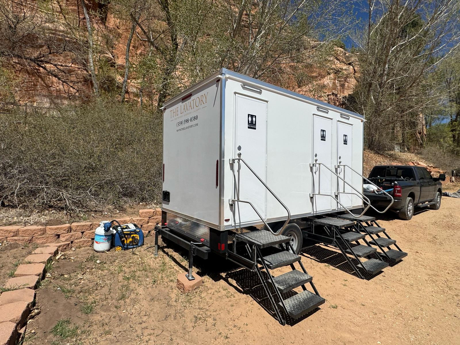 Real rural use deployment by The Lavatory Texas